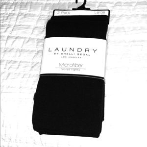 New  microfiber footed tights by Laundry